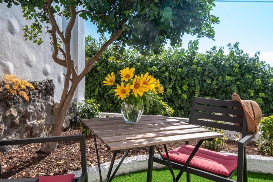 El Amanecer - Villa Privada Con Piscina Agua Salada, Barbacoa Y Chimenea Breña Baja Kültér fotó