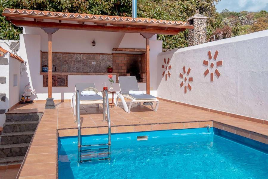 El Amanecer - Villa Privada Con Piscina Agua Salada, Barbacoa Y Chimenea Breña Baja Kültér fotó